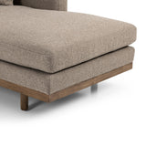 Brady LAF Chaise, Weslie Feather-Furniture - Chairs-High Fashion Home