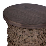 Brailey End Table, Dark Brown by Four Hands-Furniture - Accent Tables-High Fashion Home