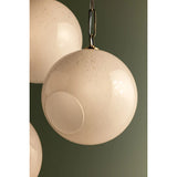Bramble 3 Light Chandelier, Patina Brass