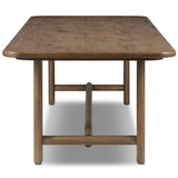 Bramwell 118" Dining Table, Weathered Oak by Amber Lewis x Four Hands-Furniture - Dining-High Fashion Home