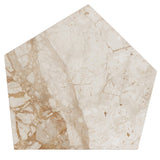 Brando End Table, Desert Taupe Marble by Four Hands-Furniture - Accent Tables-High Fashion Home