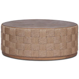 Brandt Outdoor Coffee Table, Toasted Brown by Four Hands-Furniture - Outdoor-High Fashion Home