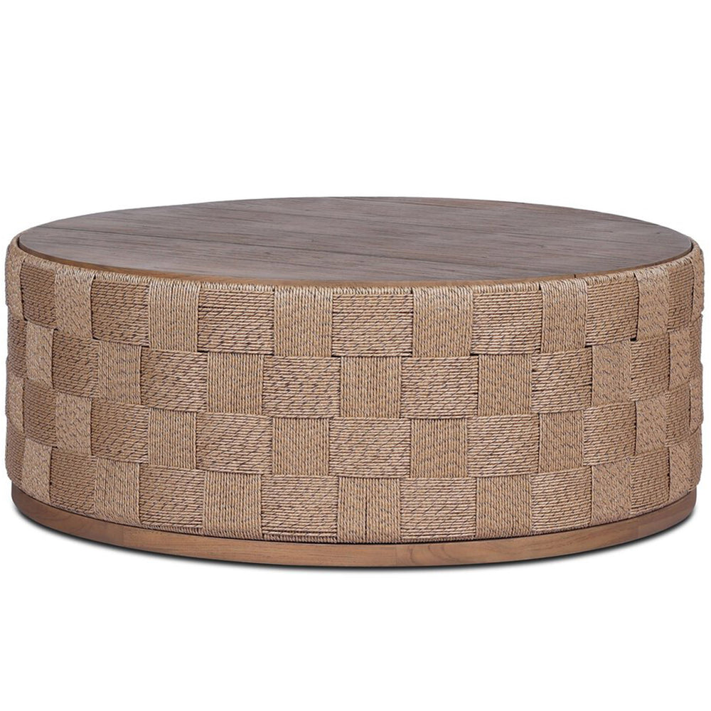 Brandt Outdoor Coffee Table, Toasted Brown by Four Hands