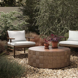 Brandt Outdoor Coffee Table, Toasted Brown by Four Hands-Furniture - Outdoor-High Fashion Home
