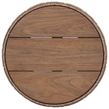 Brandt Outdoor End Table, Toasted Brown by Four Hands-Furniture - Accent Tables-High Fashion Home