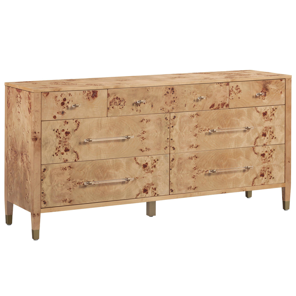 Brandyss 7 Drawer Dresser, Honey