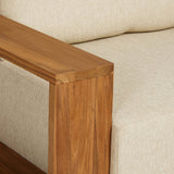 Branford Outdoor Chair, Ellor Beige-Furniture - Chairs-High Fashion Home