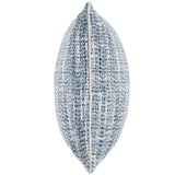 Brax Pillow, Blue/Ivory