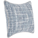 Brax Pillow, Blue/Ivory