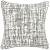 Brax Pillow, Gray/Ivory
