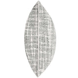 Brax Pillow, Gray/Ivory