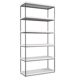 Braxton Etagere, Rustic Oak-Furniture - Storage-High Fashion Home