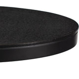 Bree Accent Table, Aged Black-Furniture - Accent Tables-High Fashion Home