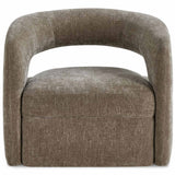 Breis Swivel Chair, Taupe-Furniture - Chairs-High Fashion Home