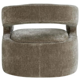 Breis Swivel Chair, Taupe-Furniture - Chairs-High Fashion Home