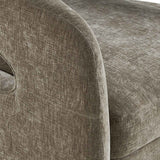 Breis Swivel Chair, Taupe-Furniture - Chairs-High Fashion Home