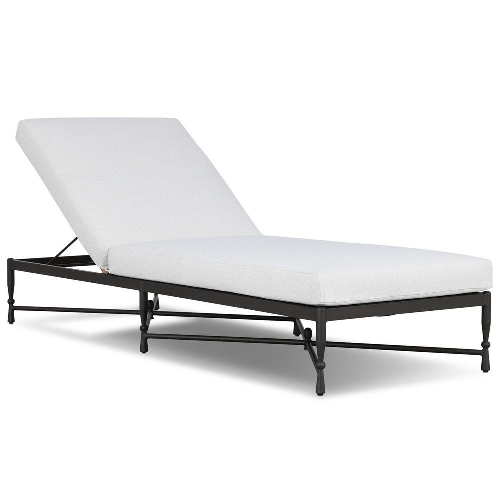 Brenton Outdoor Chaise, Alessi Linen by Amber Lewis x Four Hands