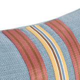 Breton Lumbar Pillow, Blue Multi