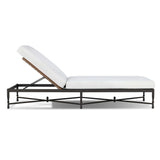Breton Outdoor Chaise, Alessi Linen by Amber Lewis x Four Hands