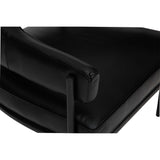 Bretta Leather Chair, Impression Black
