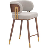 Brew Barstool & Counter Stool, Beige