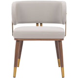 Brew Dining Chair, Beige, Set of 2-Furniture - Dining-High Fashion Home