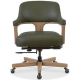 Briar Leather Executive Swivel Tilt Chair, Verona Forest