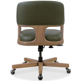 Briar Leather Executive Swivel Tilt Chair, Verona Forest