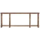 Briarcliff Console Table, Natural-Furniture - Accent Tables-High Fashion Home