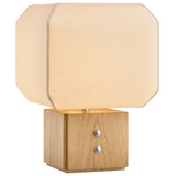 Brice Table Lamp, Polished Nickel