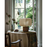 Brice Table Lamp, Polished Nickel