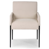 Brickel Arm Chair, Fiqa Boucle Light Taupe by Four Hands