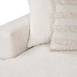 Brickell Sectional, Cream-Furniture - Sofas-High Fashion Home