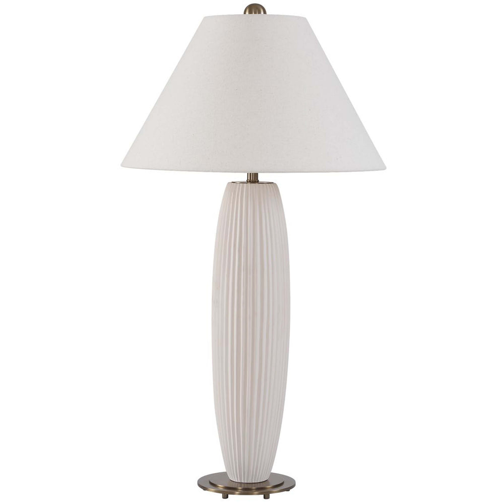 Brinsley Table Lamp, Ivory