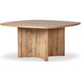 Brinton Square Dining Table, Rustic Oak