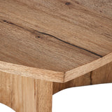 Brinton Square Dining Table, Rustic Oak