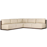 Brio Outdoor 5 Piece Sectional, Ellor Beige by Four Hands