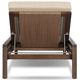 Brio Outdoor Chaise, Ellor Beige by Four Hands