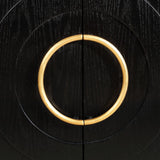 Briseis Cabinet, Black-Furniture - Storage-High Fashion Home