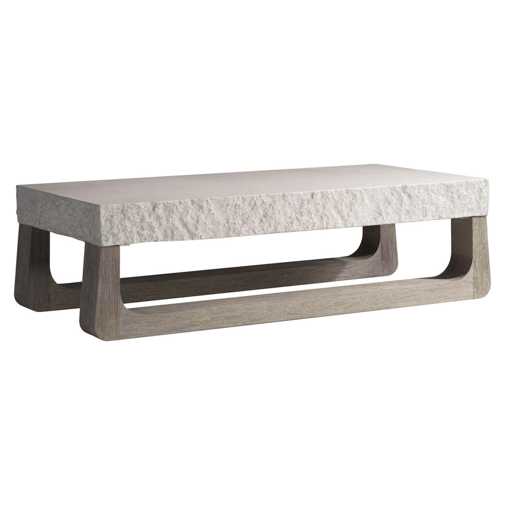 Bristo Outdoor Cocktail Table, Sand Grey