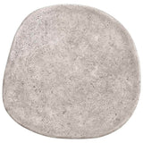 Britney Outdoor Round Coffee Table, Light Gray-Furniture - Outdoor-High Fashion Home