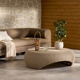 Brock Outdoor Coffee Table, Vintage White by Four Hands-Furniture - Outdoor-High Fashion Home