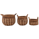 Brogan Basket, Natural, Set of 3