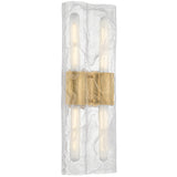 Bromo Wall Sconce, Vintage Brass