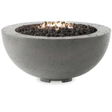 Bronson Outdoor Fire Table, Pewter
