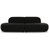 Broohah Sofa, Black-Furniture - Sofas-High Fashion Home