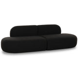 Broohah Sofa, Black-Furniture - Sofas-High Fashion Home