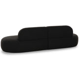 Broohah Sofa, Black-Furniture - Sofas-High Fashion Home