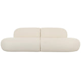 Broohah Sofa, Cream-Furniture - Sofas-High Fashion Home