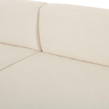Broohah Sofa, Cream-Furniture - Sofas-High Fashion Home